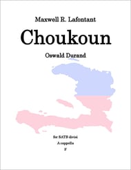 Choukoun SATB choral sheet music cover Thumbnail